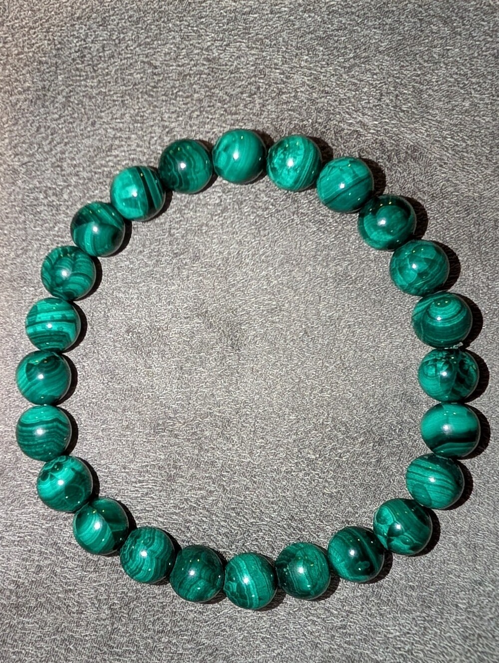 Malachite Stretch Bracelet